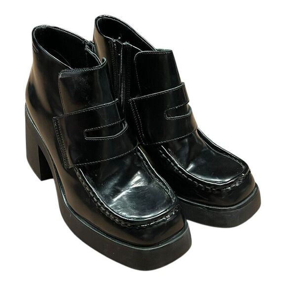 Vagabond Brooke Ankle Boots Chunky Heel Loafers Platform size 39 US size 8.5